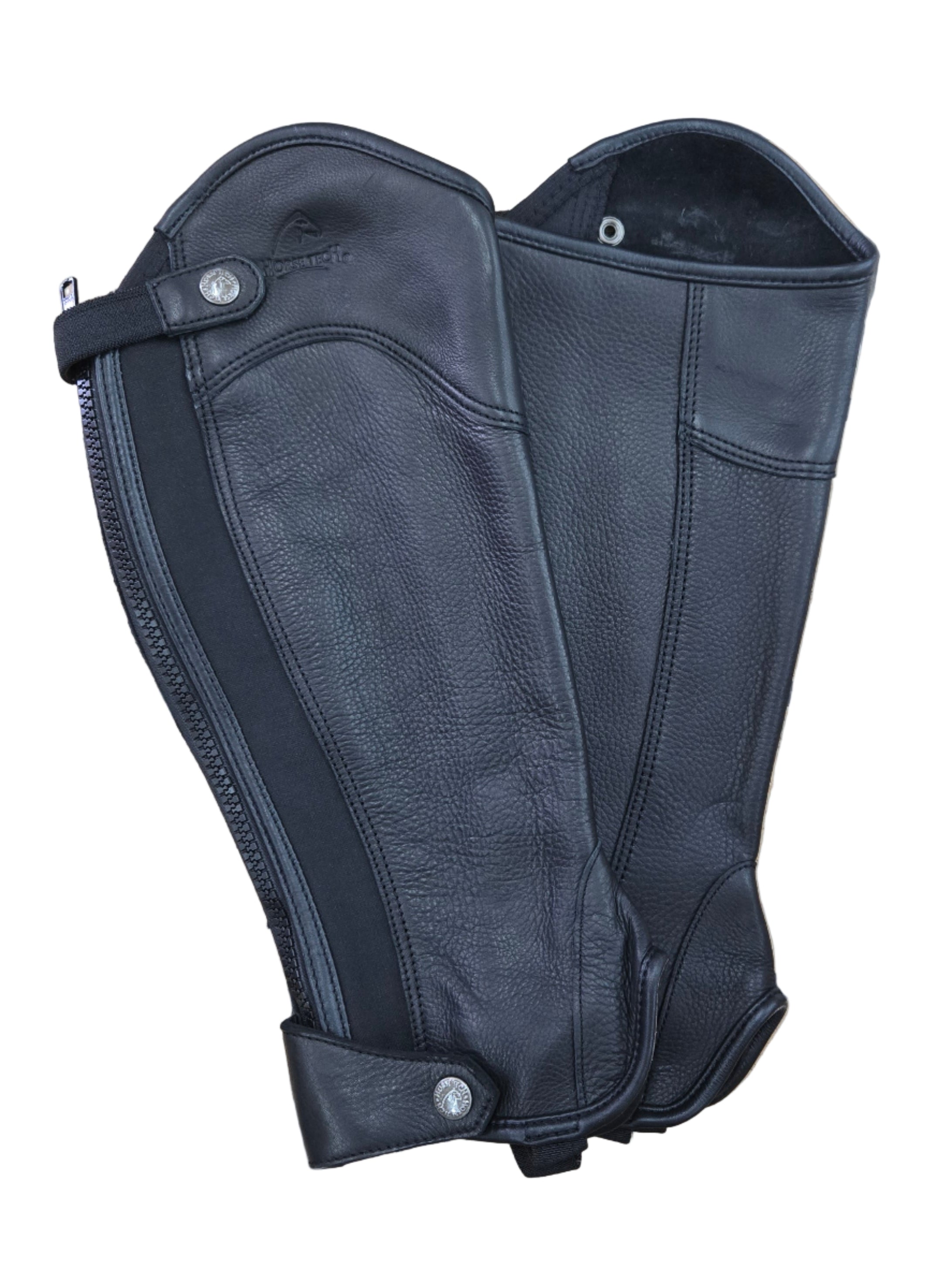 Gaiters Horse Tech Premium Leather Wide